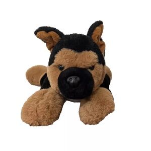 German Shepherd Realistic Plush FAO Schwarz Dog Stuffed Animal Adopt A Pet 14"